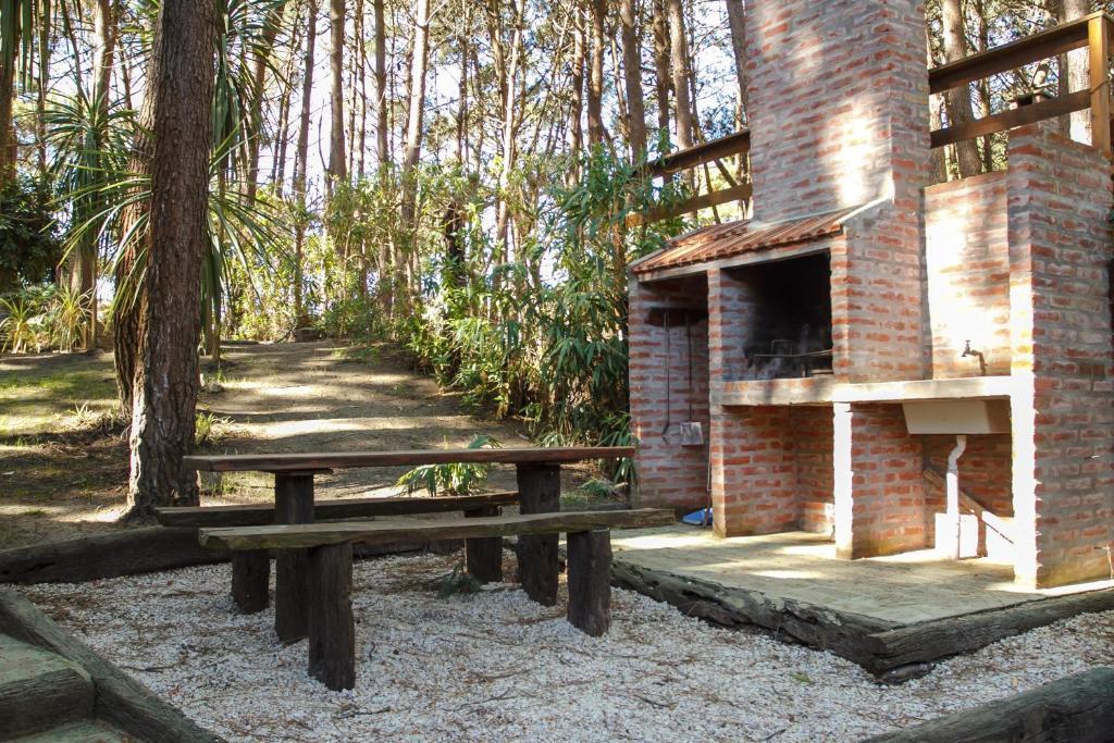 Cabanas Del Bosque Balneario Mar Azul Exteriér fotografie
